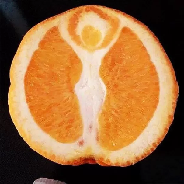 Paréidolie - Orange